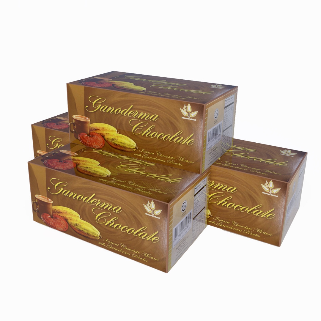Hot Chocolate with Ganoderma cases